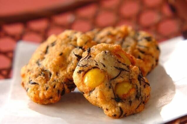 はんぺん入りギンナン入り落とし揚げ