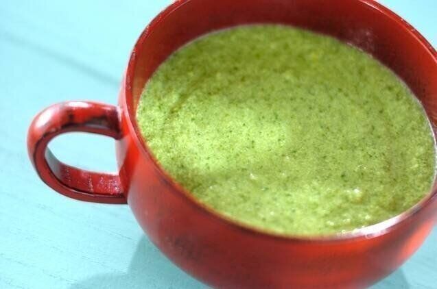  小松菜の和風スープ