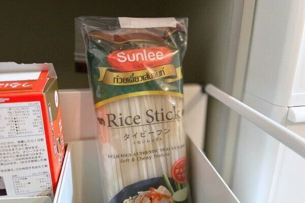 食品ストックに収めた実例