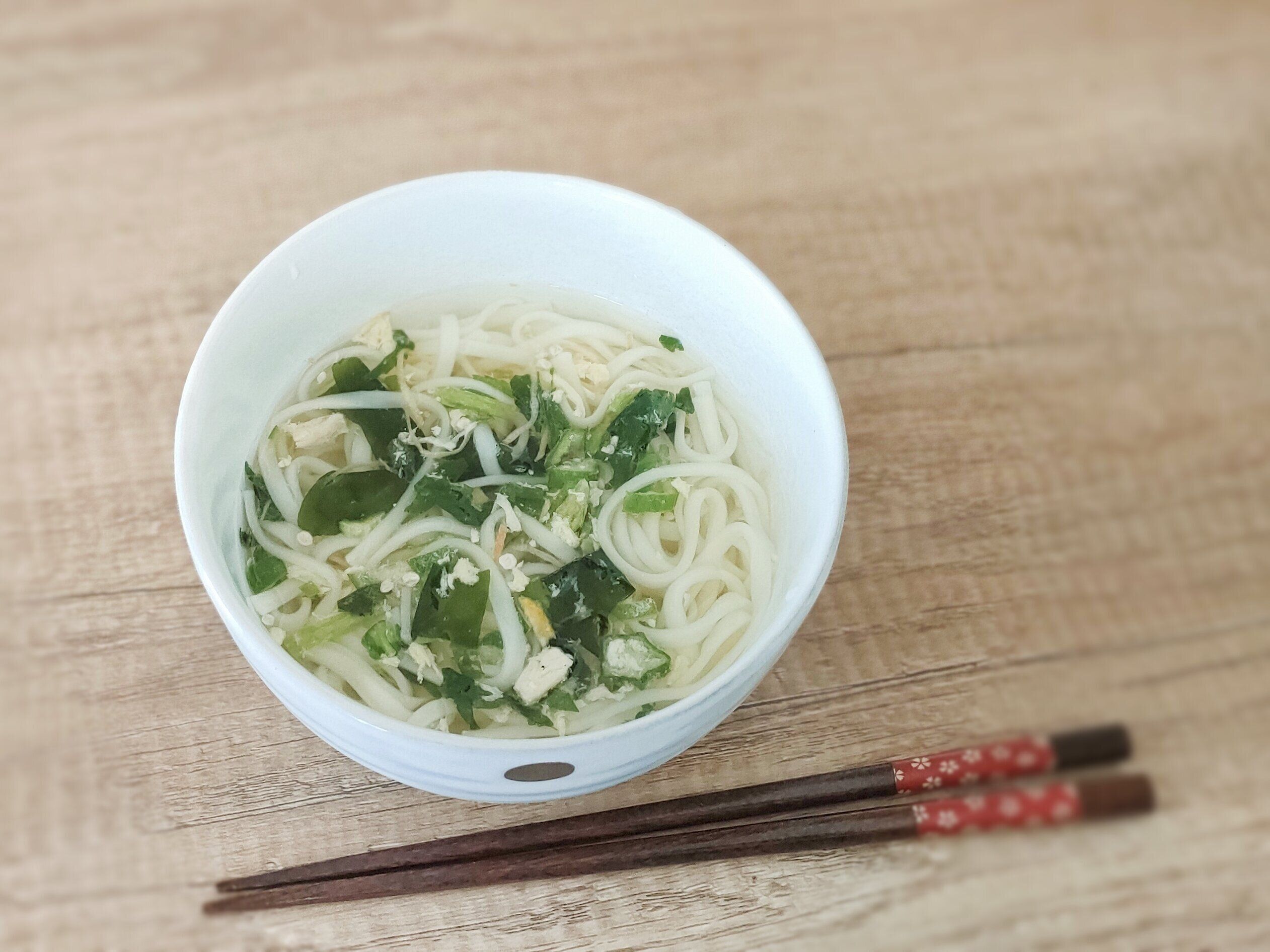 食べるスープで作るにゅうめん