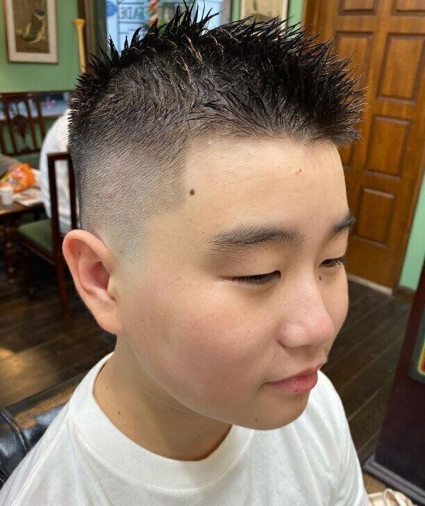 男らしくスッキリと！フェードスタイル