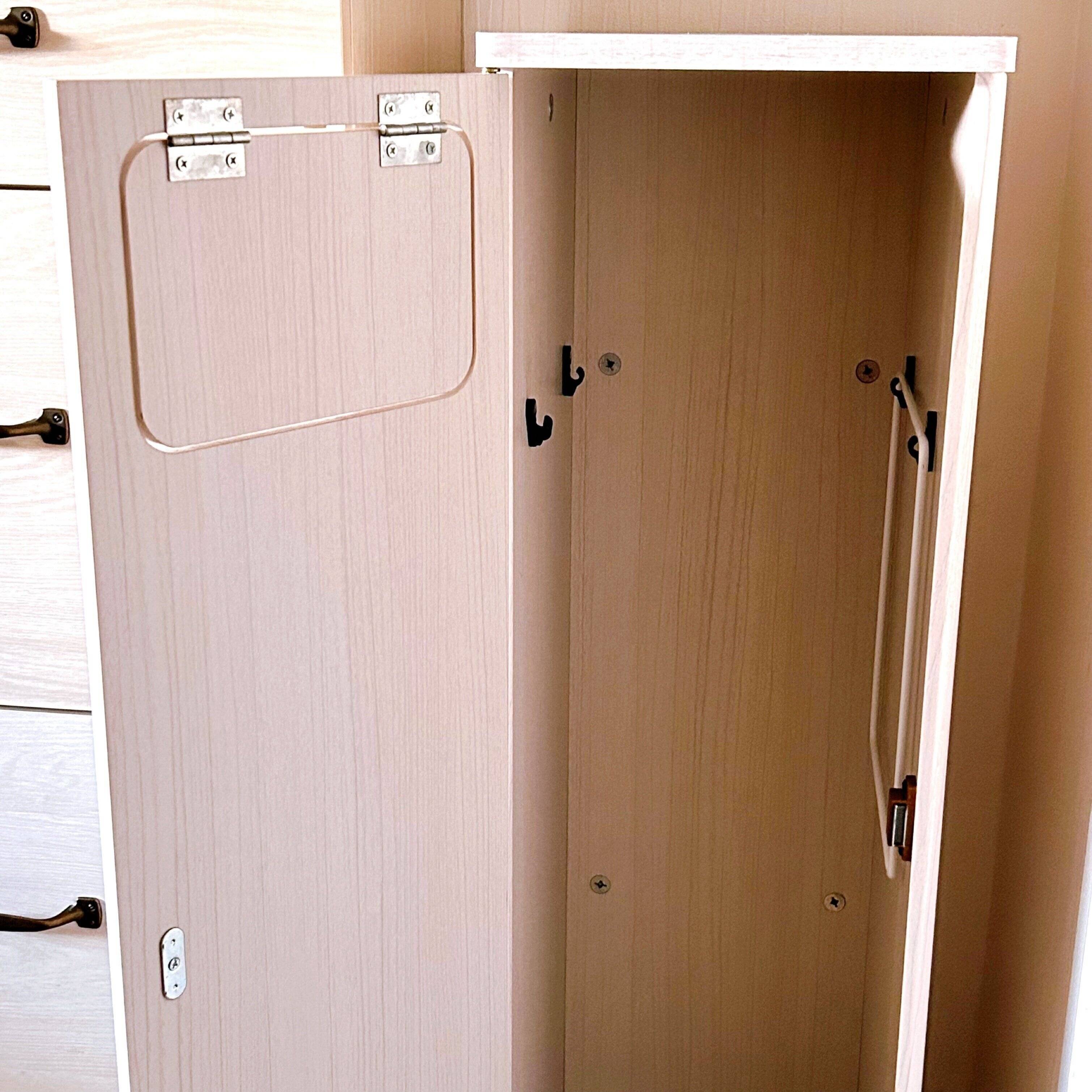 前とびらが大きく開いて掃除がしやすい