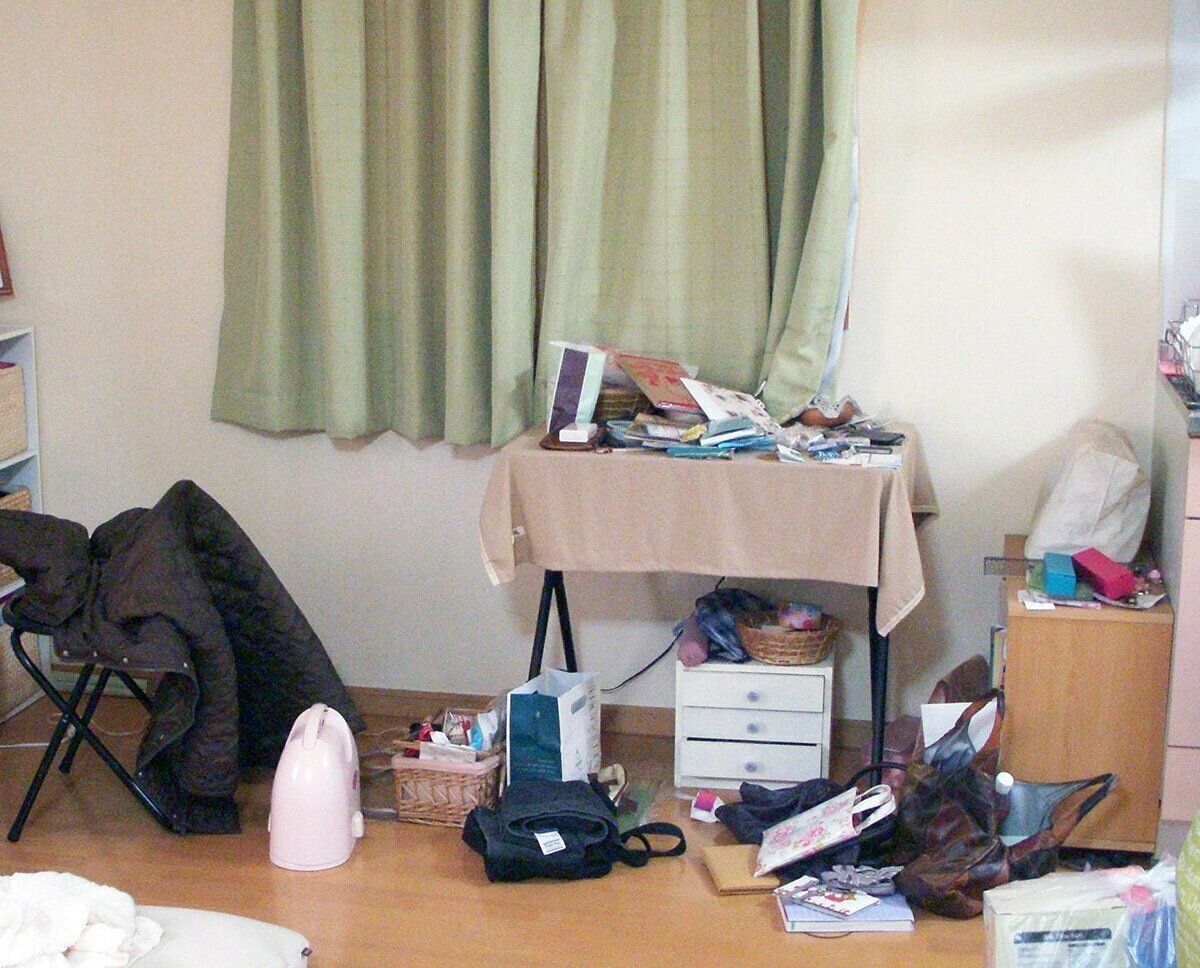 床に直置きしてしまう