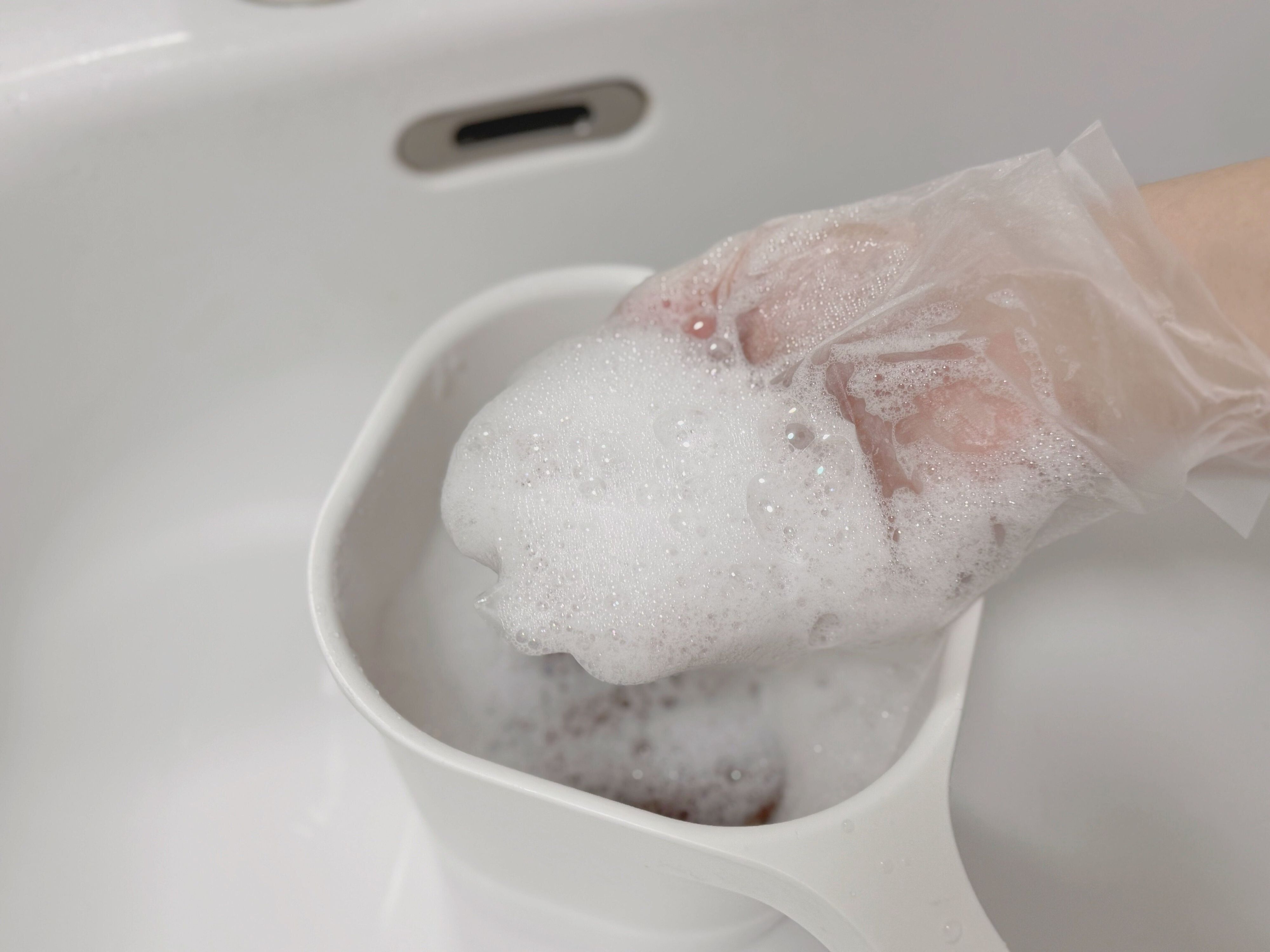 水を入れたら「ハンドソープ液」ができる