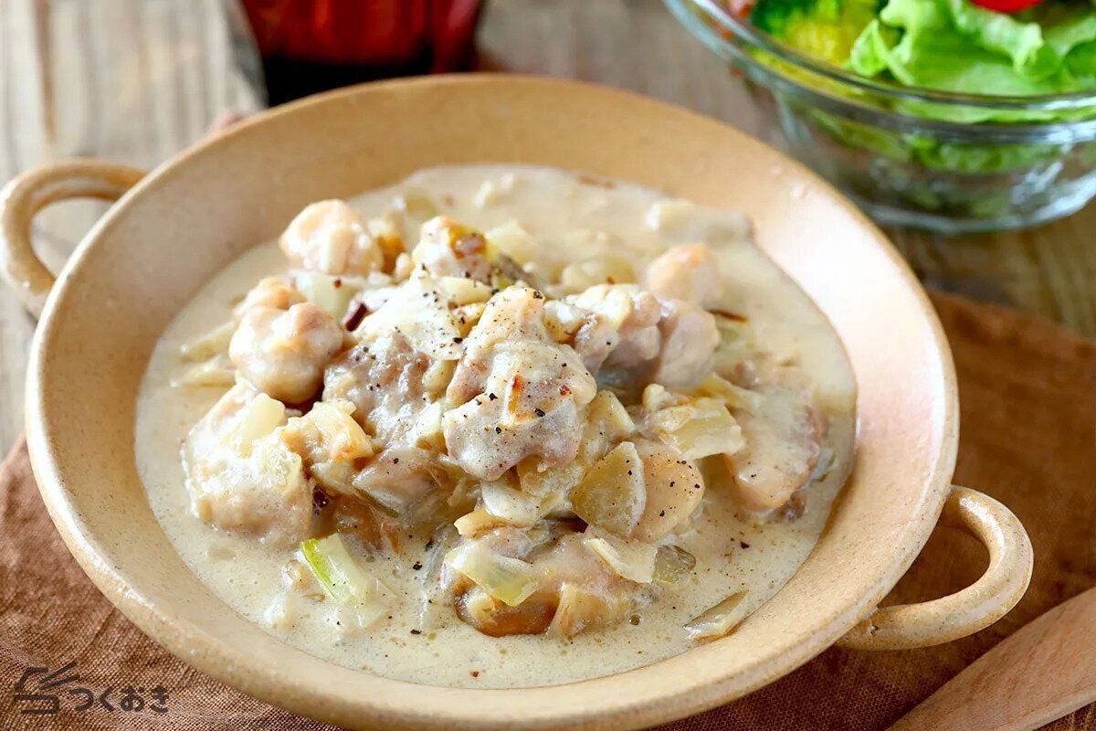 にんにくたっぷりシュクメルリ