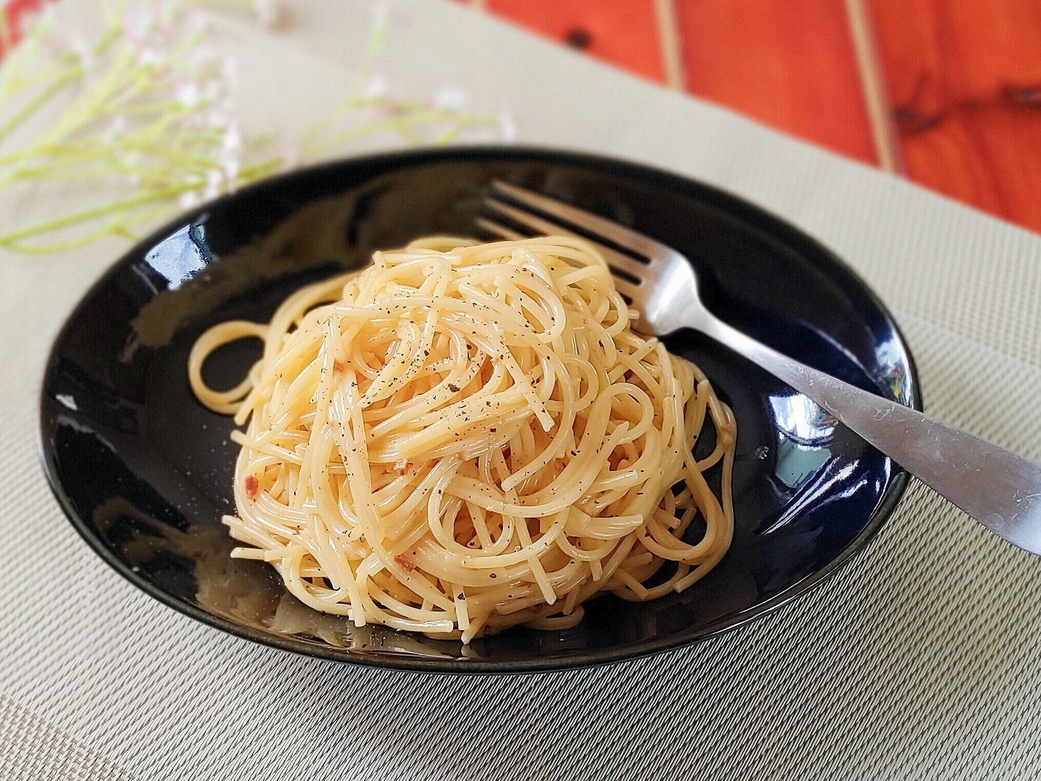 1人分の味噌カルボナーラ