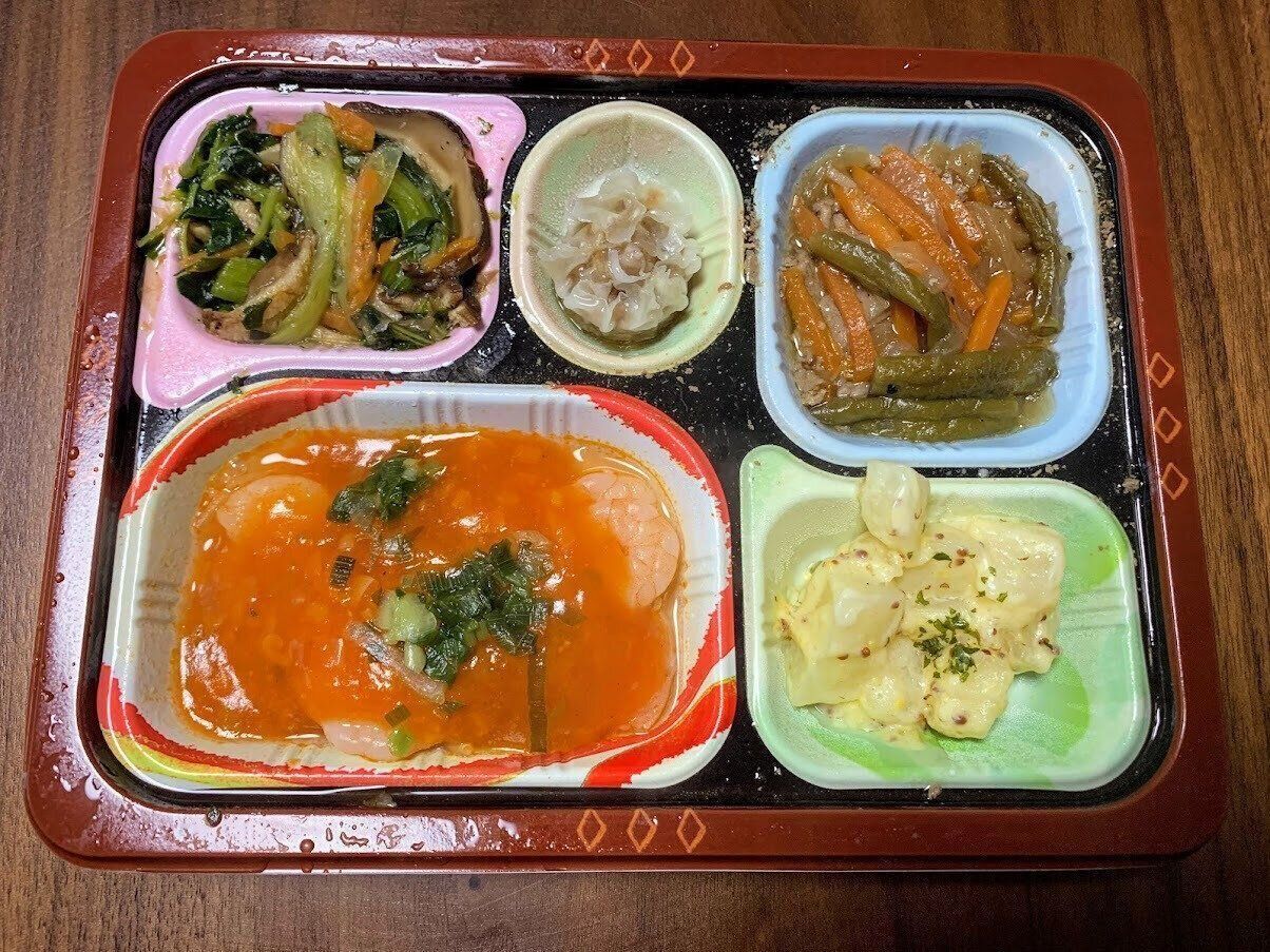 食宅便　冷凍宅配弁当　海老チリ