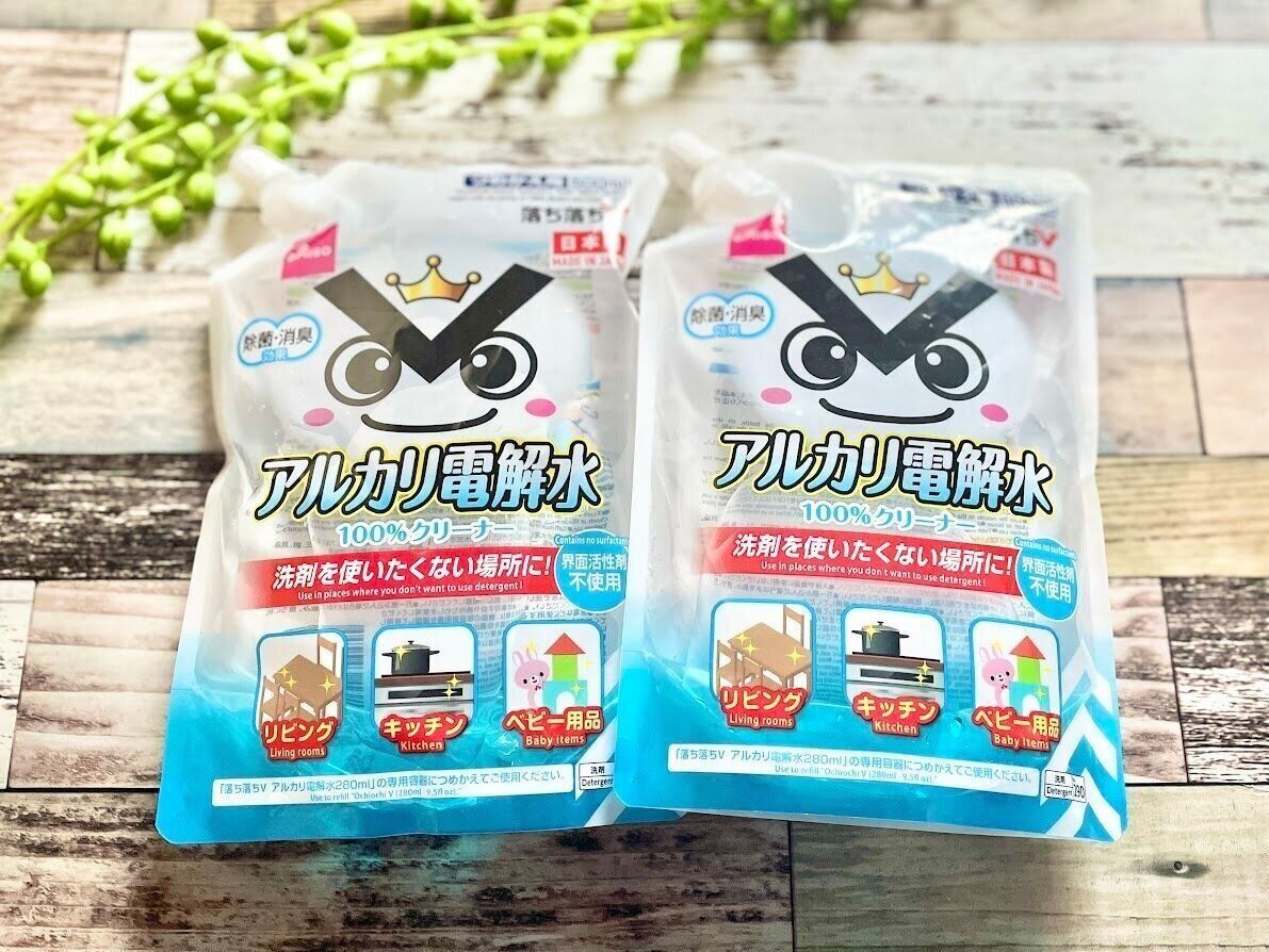 ダイソーアルカリ電解水詰め替え用