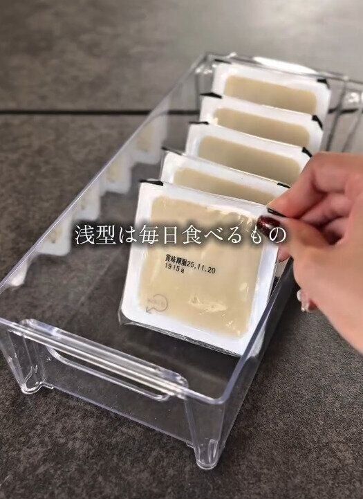 【ダイソー】浅型は毎日食べるものを入れるのに便利