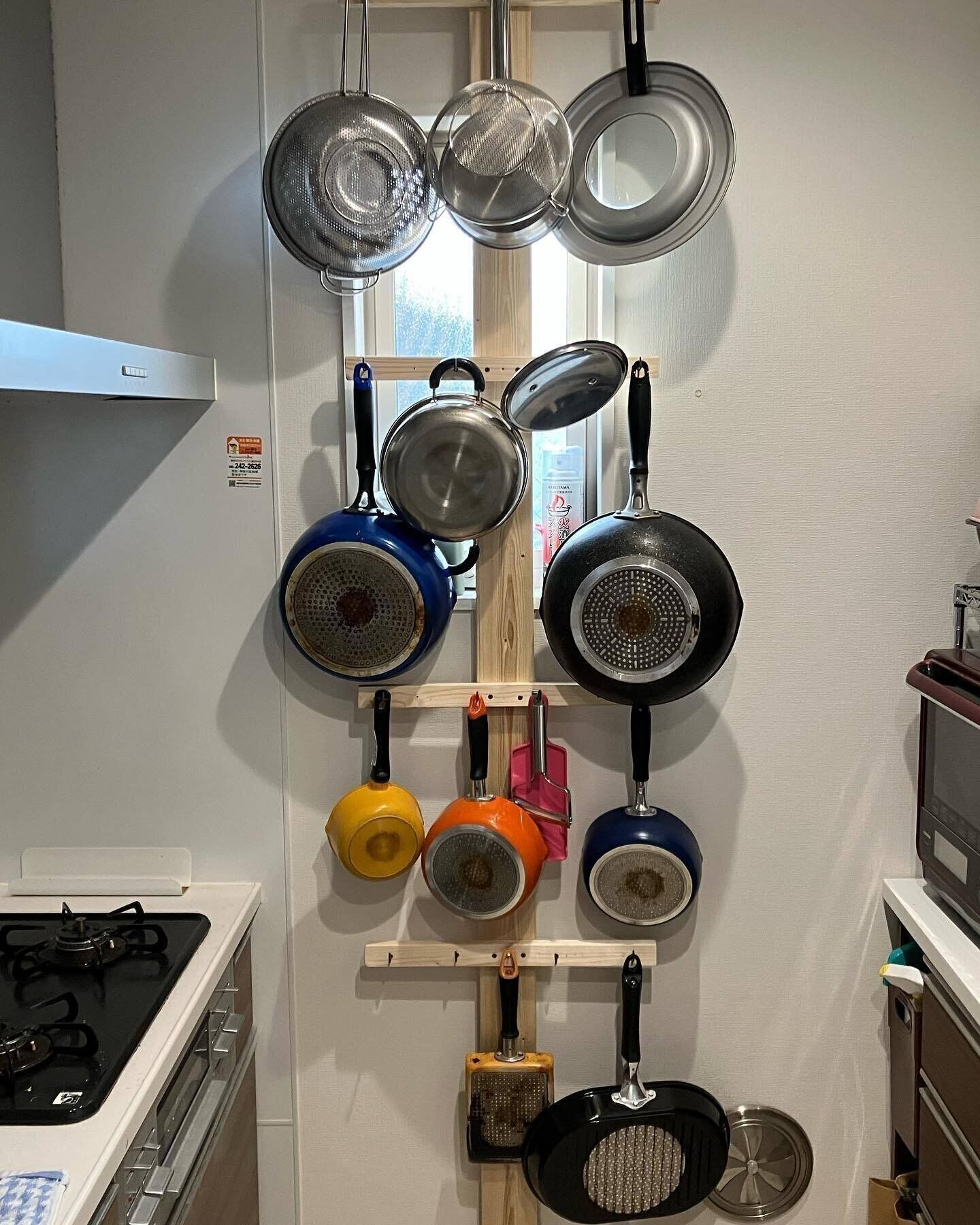 世界にひとつだけ！DIYで鍋置き場の完成