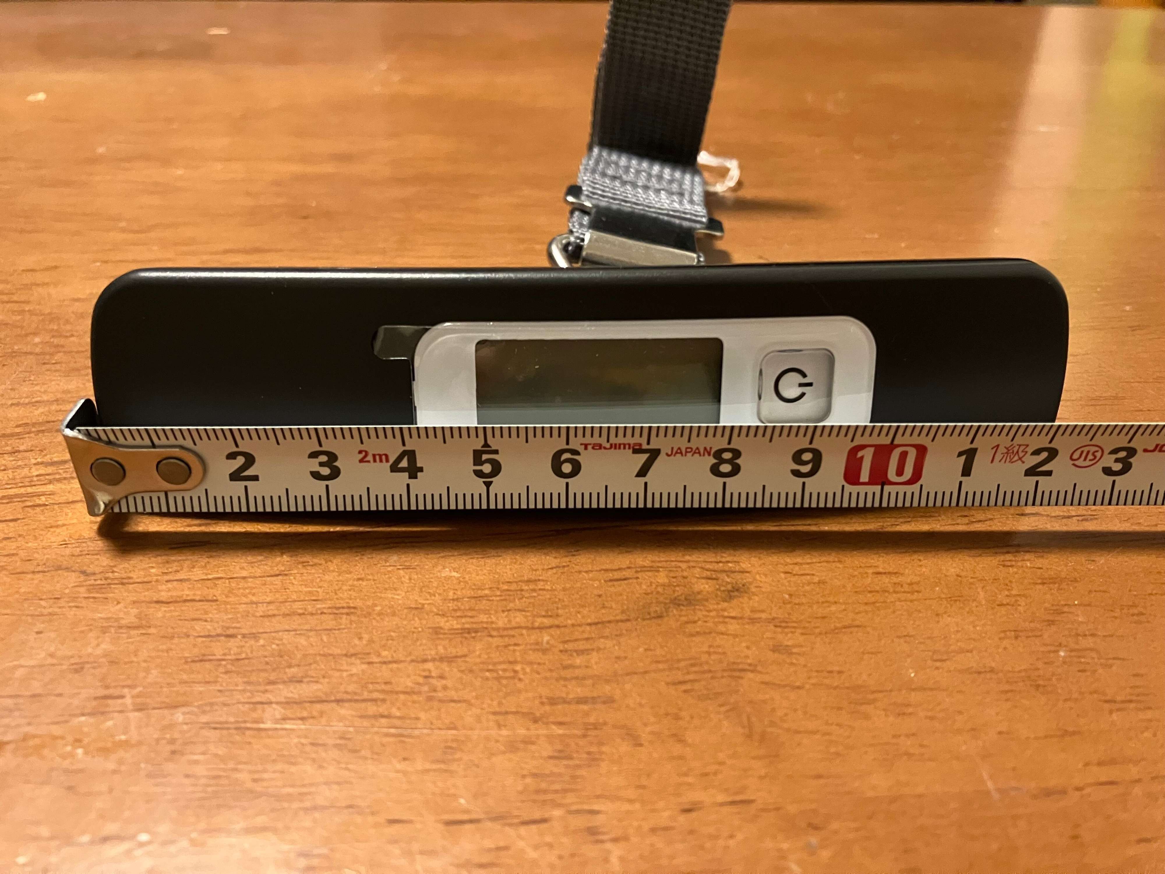 ラゲッジスケールの寸法