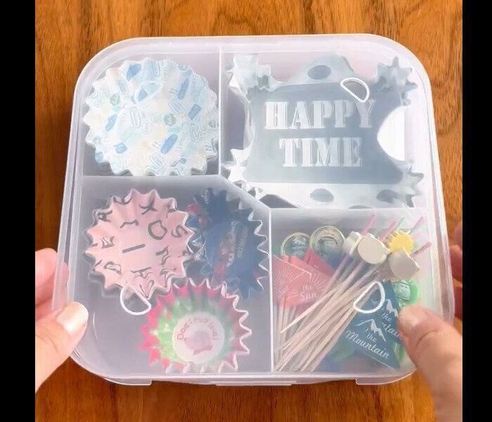 【セリア】ストレスなし！おかずカップ収納ケース