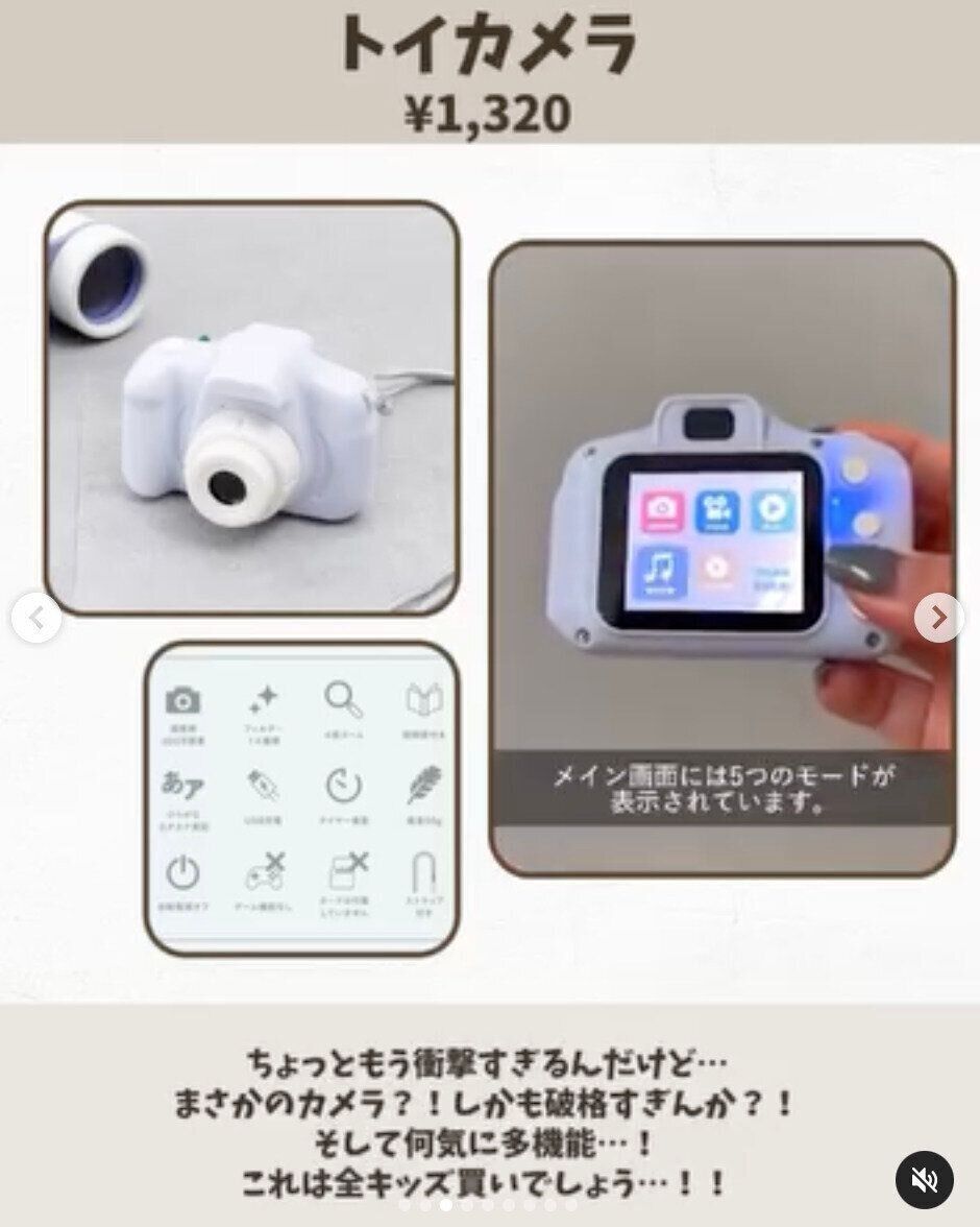 嘘だろ？衝撃すぎる1,320円のトイカメラ！