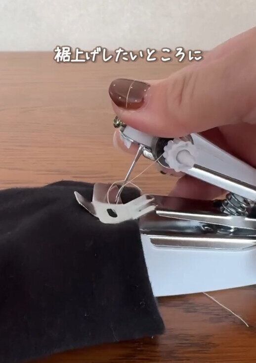 【キャンドゥ】糸がセットされているからすぐに使える