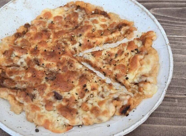 小麦粉なし!栄養満点オートミールでつくる!ピザ風チーズ焼きレシピ