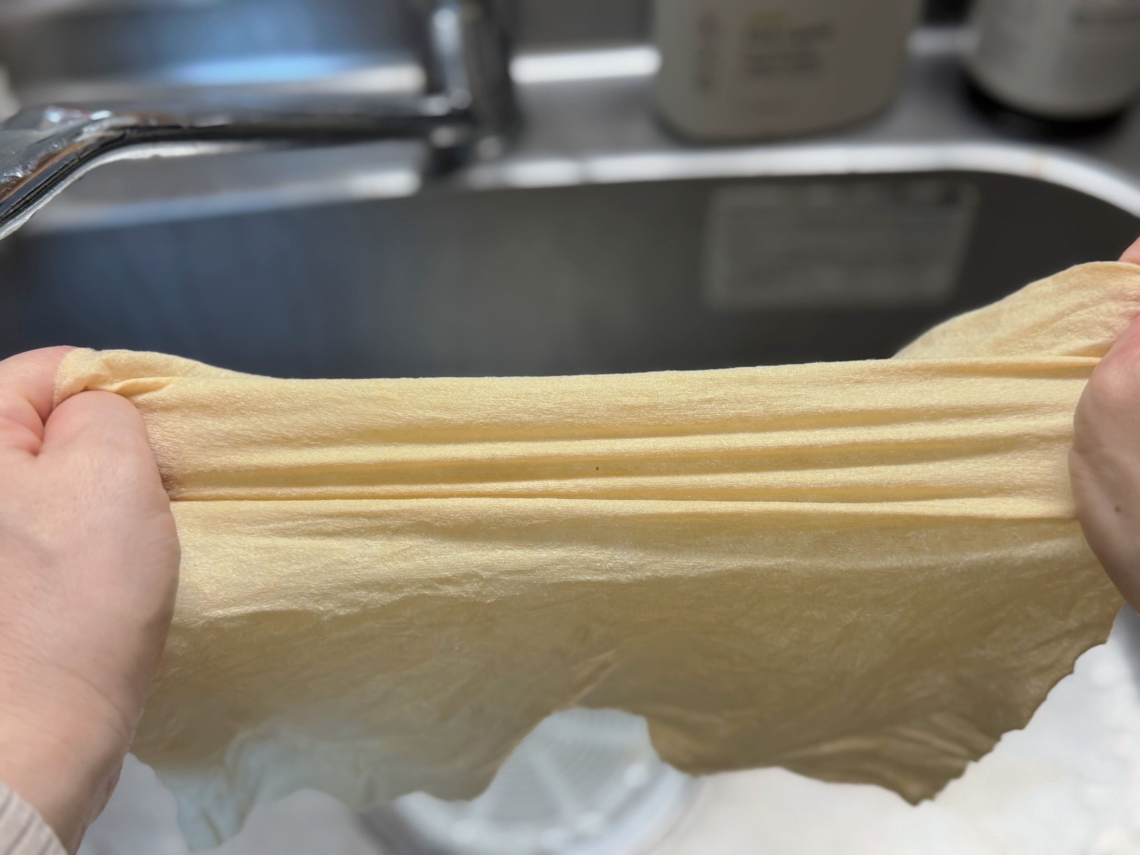 1．洗ってくり返し使えるから