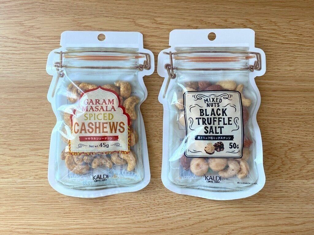 マサラカシューナッツ　黒トリュフ塩ミックスナッツ