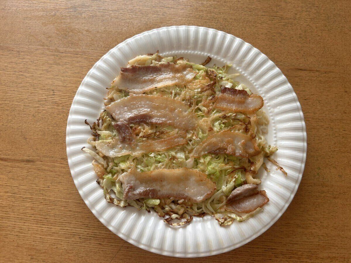 そうめんお好み焼き