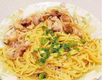 【レンジで！】和風鶏パスタ