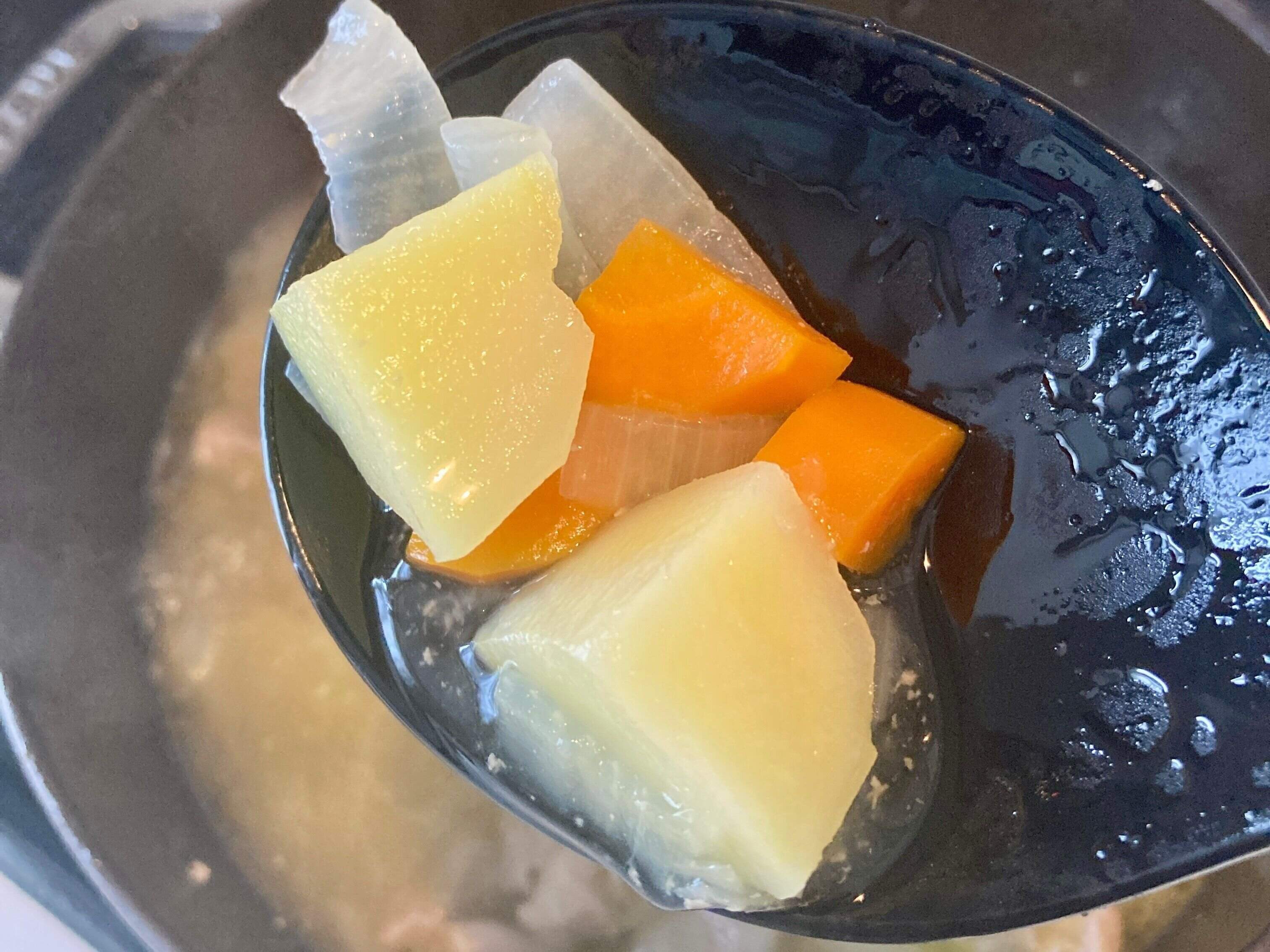 煮込んでも崩れないじゃがいも