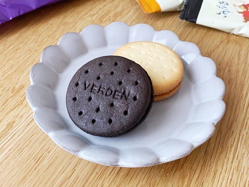 ココア豆乳ビスケットバニラクリーム