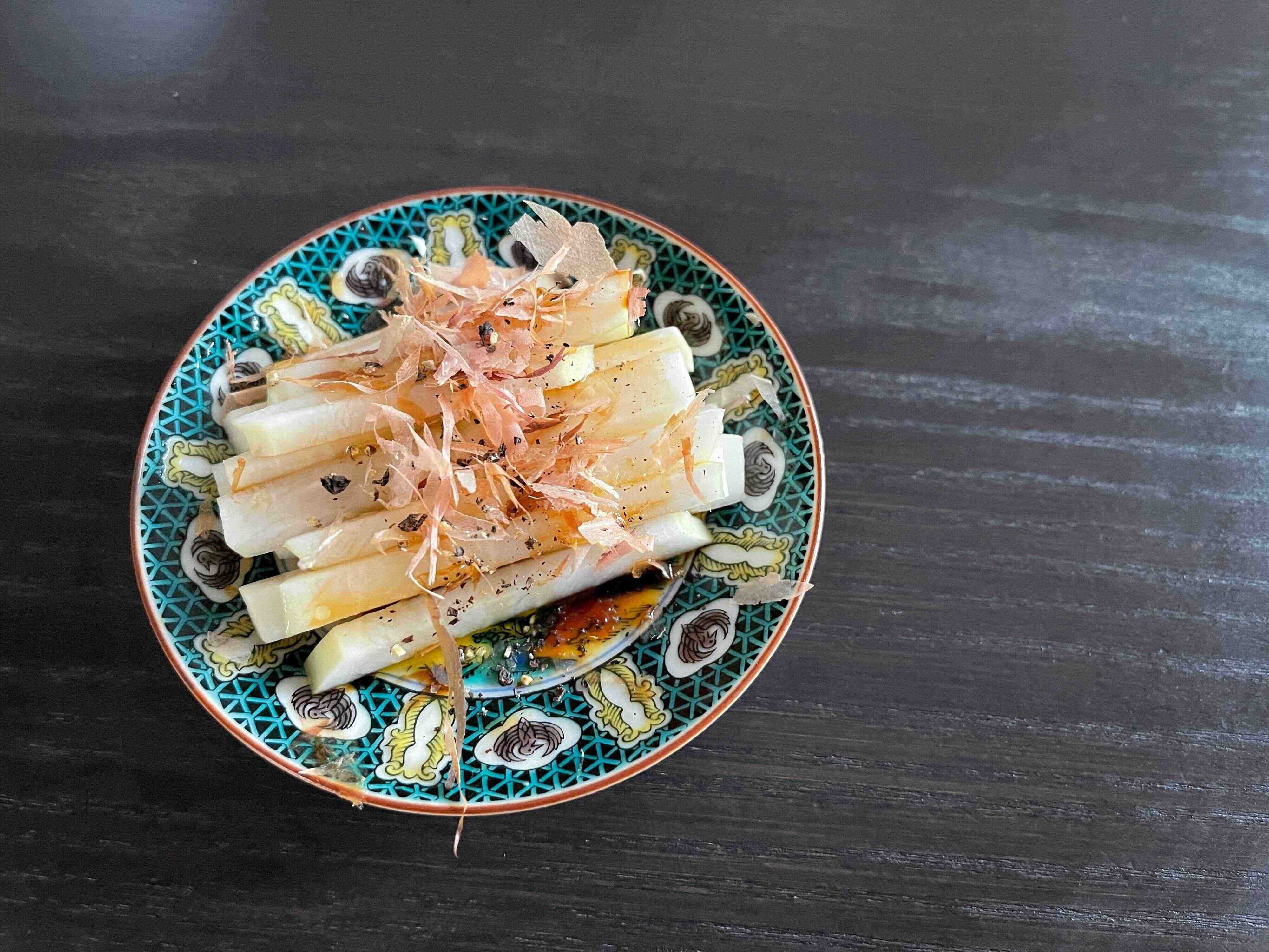 無限大根 大根を生でおいしく 切って和えるだけ簡単大根サラダ サンキュ