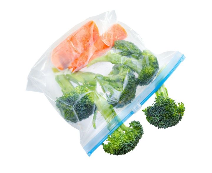 野菜透明プラスチック製の袋