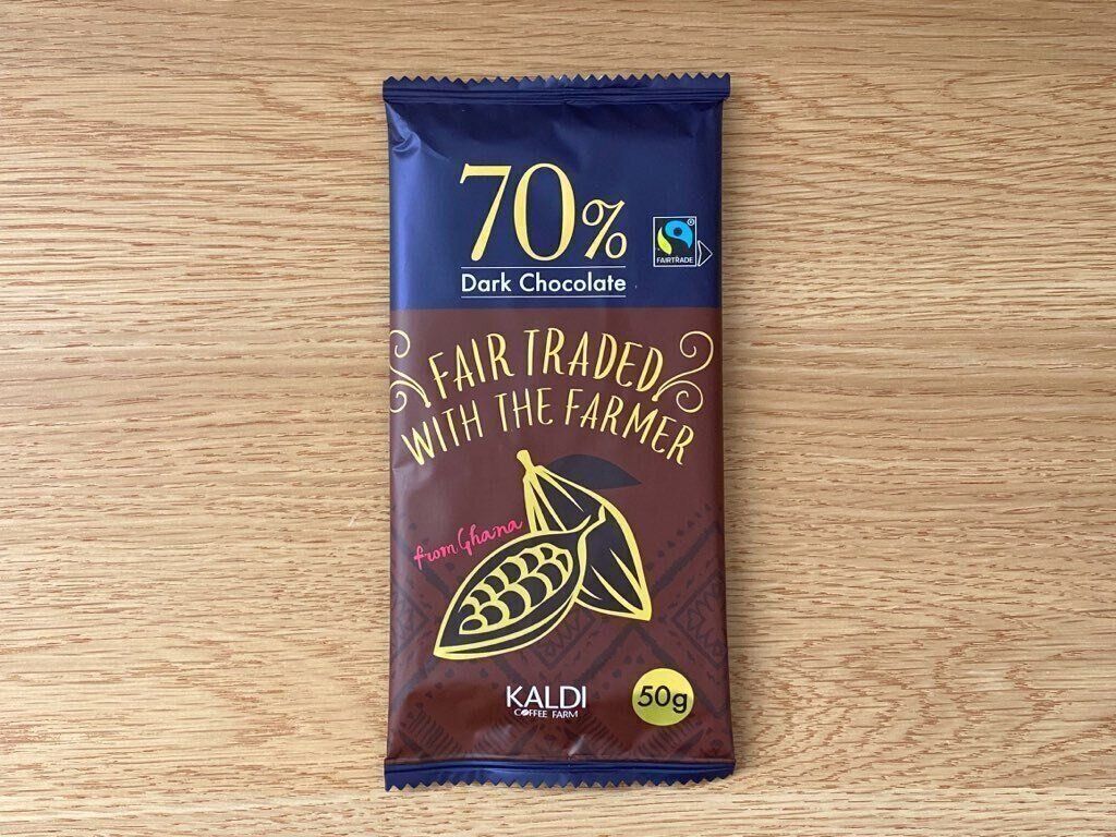 フェアトレードチョコレート70％