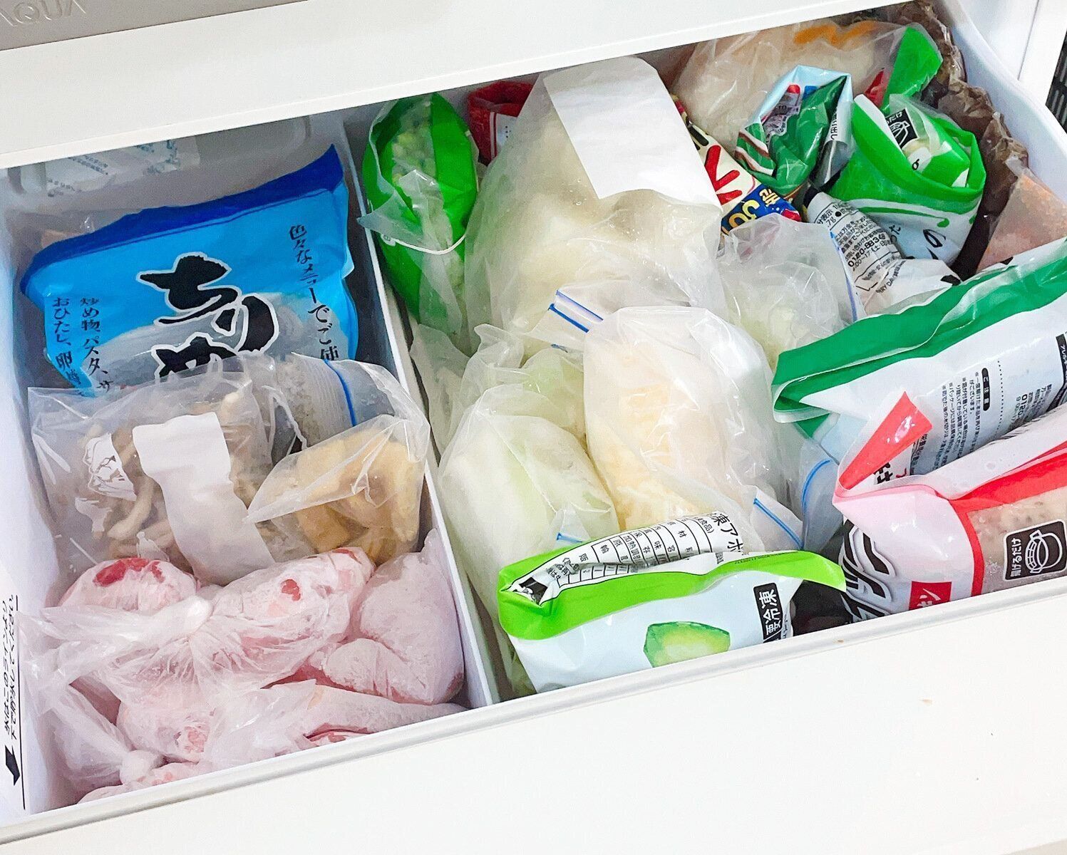 冷凍保存がおすすめの食材