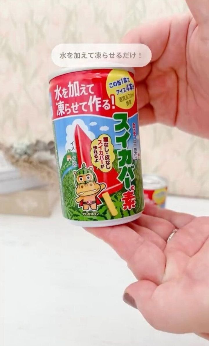 ほんと美味しかった!インスタで超話題「スイカバーの素」