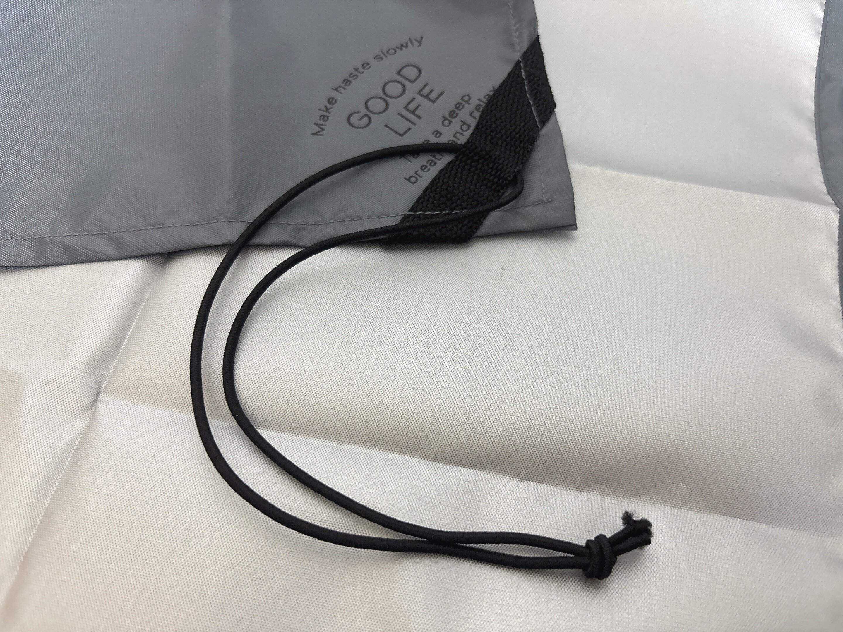 セリア洗えるランチクロスゴム付き