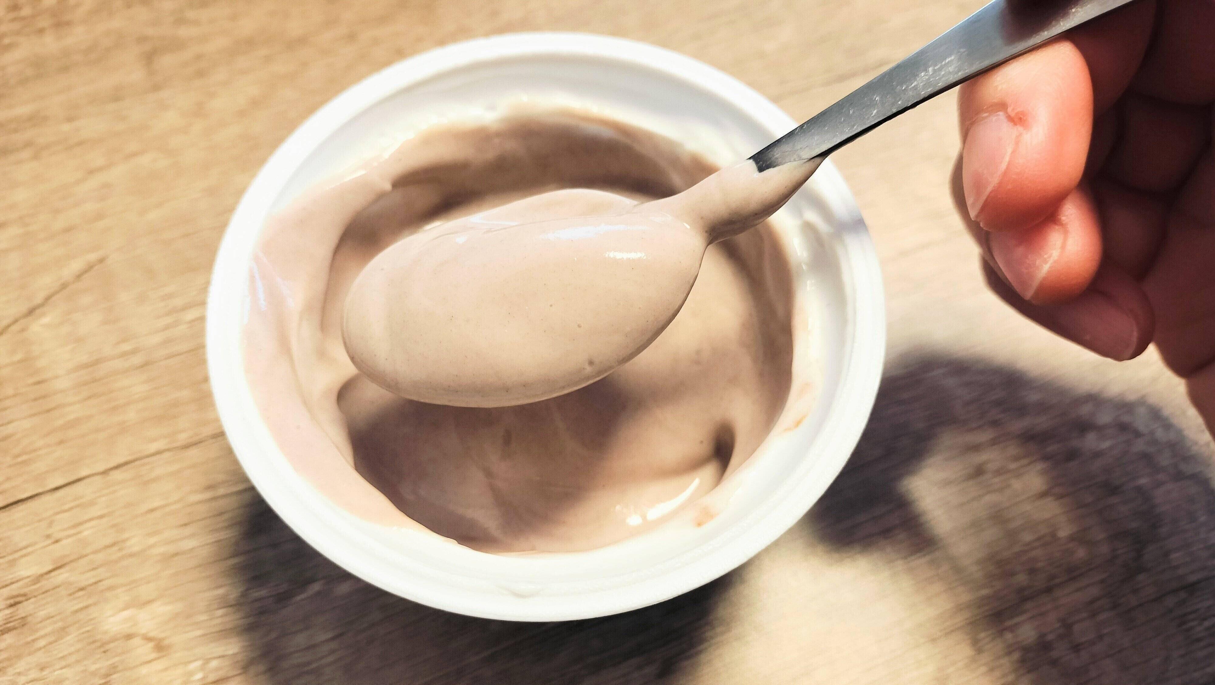 混ぜたあとのショコラフォンデュ