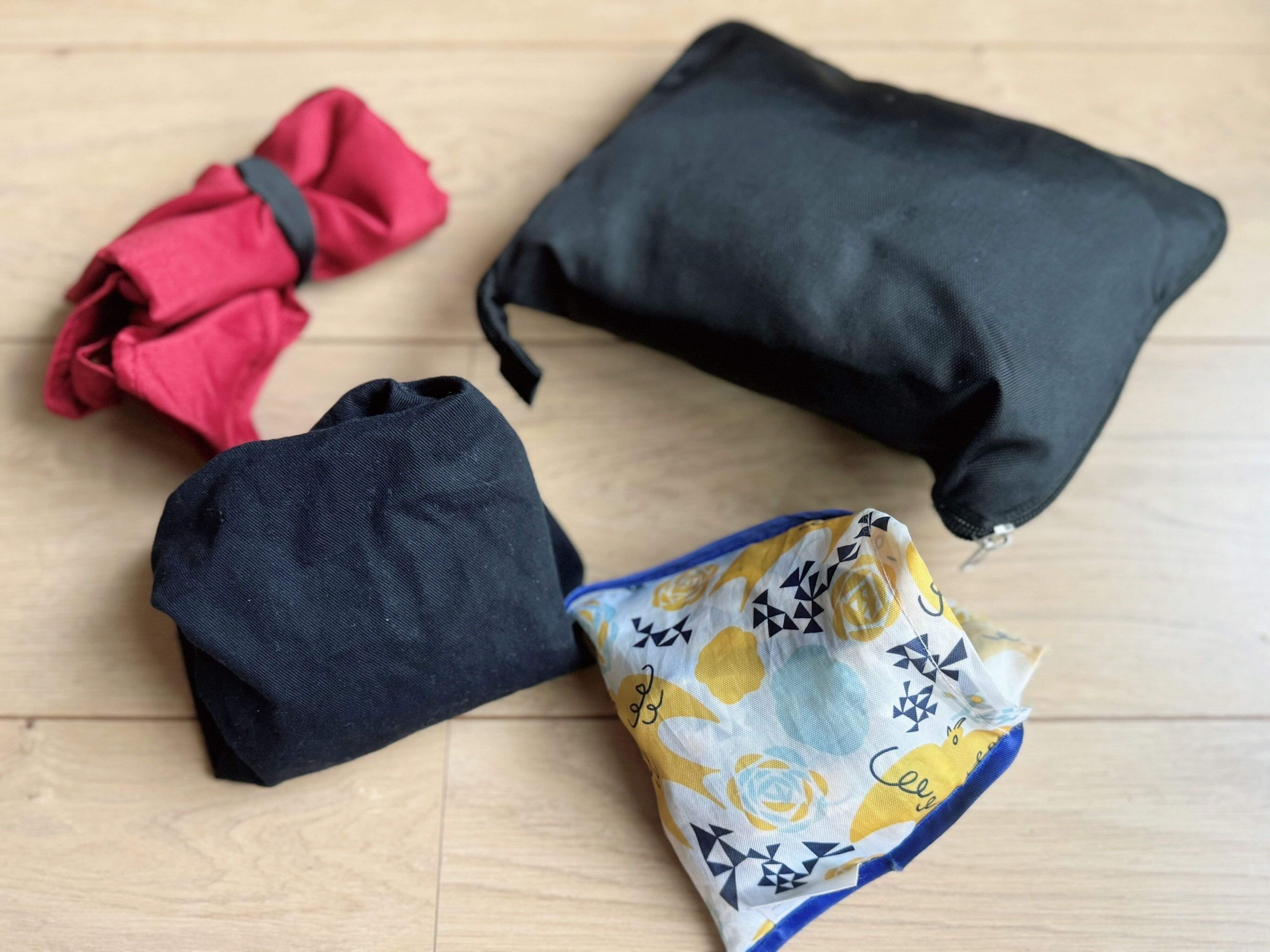 5．大量のエコバッグ