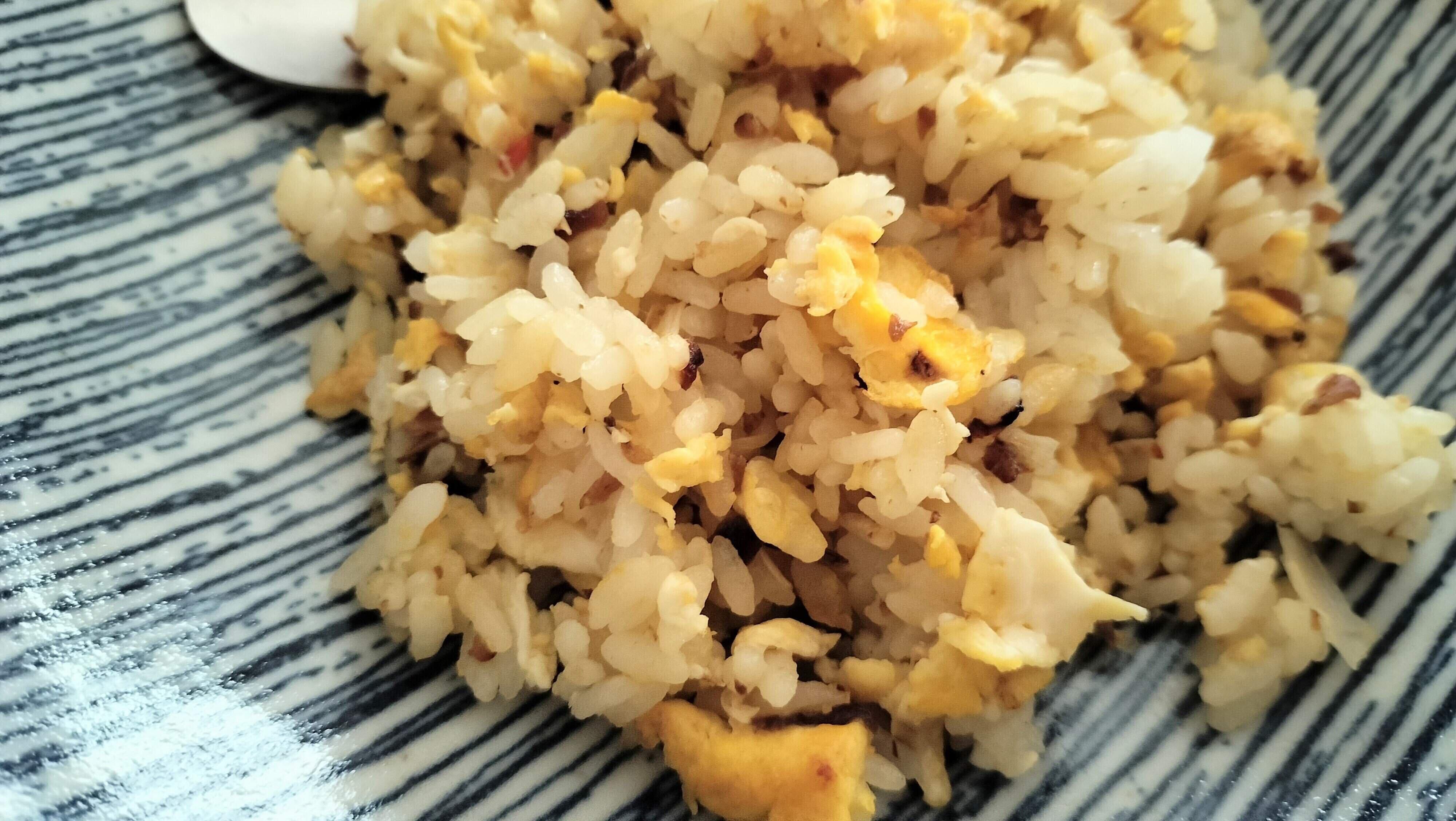 味がしっかりとついている炒飯