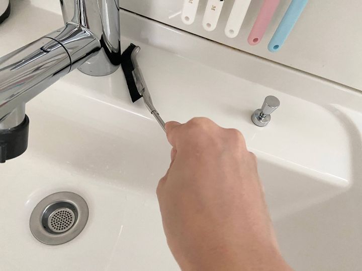 かかる時間はたった30秒だけなのに 毎日が気持ちいい 洗面所の綺麗キープ術 サンキュ