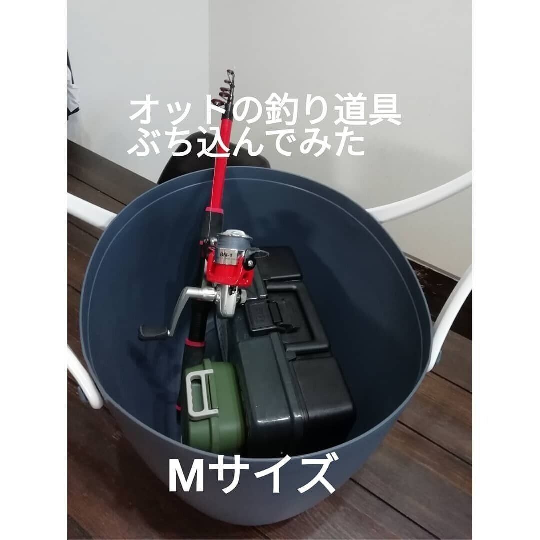 【ダイソー】Mサイズでも釣り道具は入るほど大容量