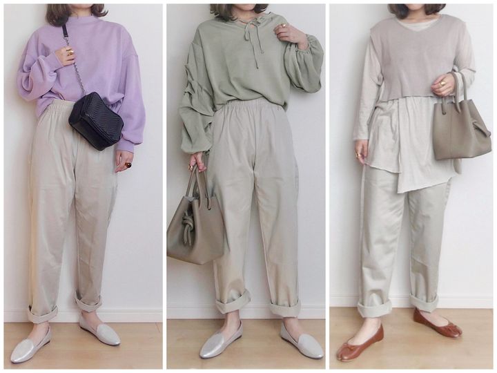 Gu おしゃれ主婦に話題の シェフパンツ 実はとっても着こなしやすいアイテムだった サンキュ Gu おしゃれ主婦に話題の シェフパンツ 実はとっても着こなしやすいアイテムだった サンキュ