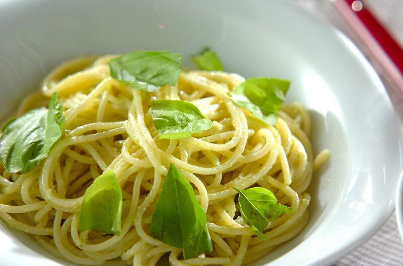 ジェノベーゼスパゲティー