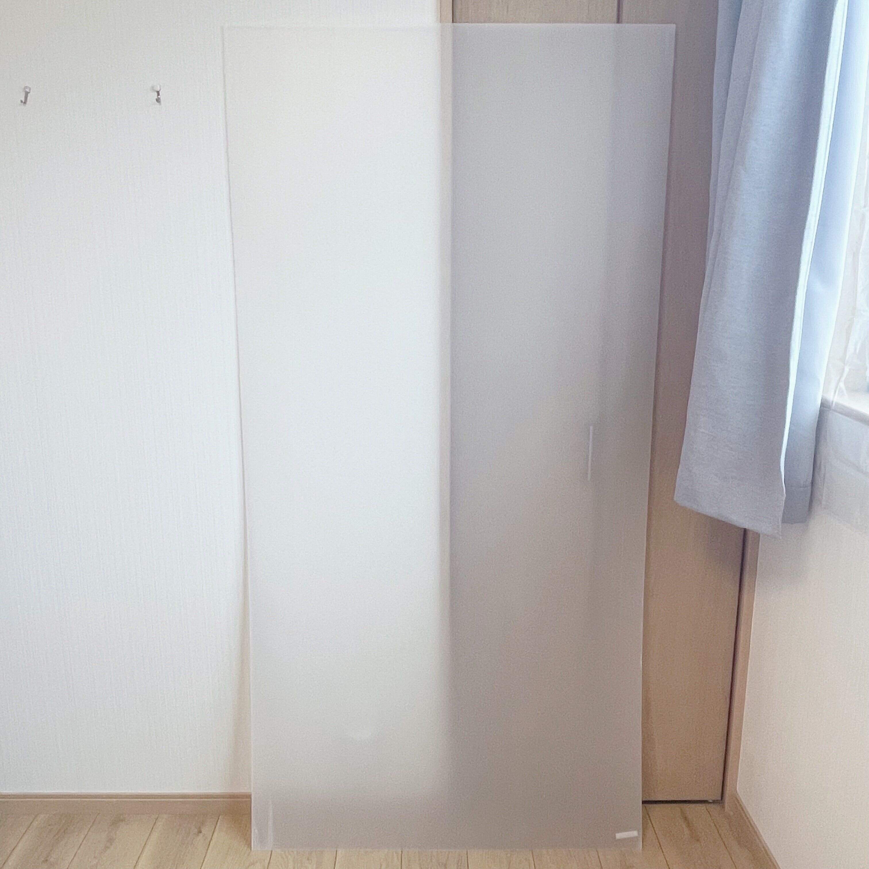 1枚195円の大判プラダンを使って窓周りをDIY