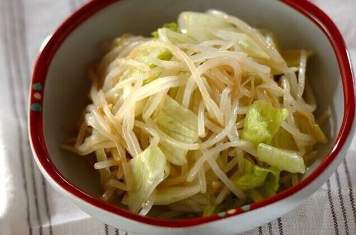 モヤシとレタスのナムル