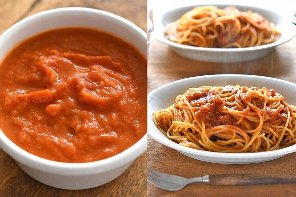 トマトソースのレシピ