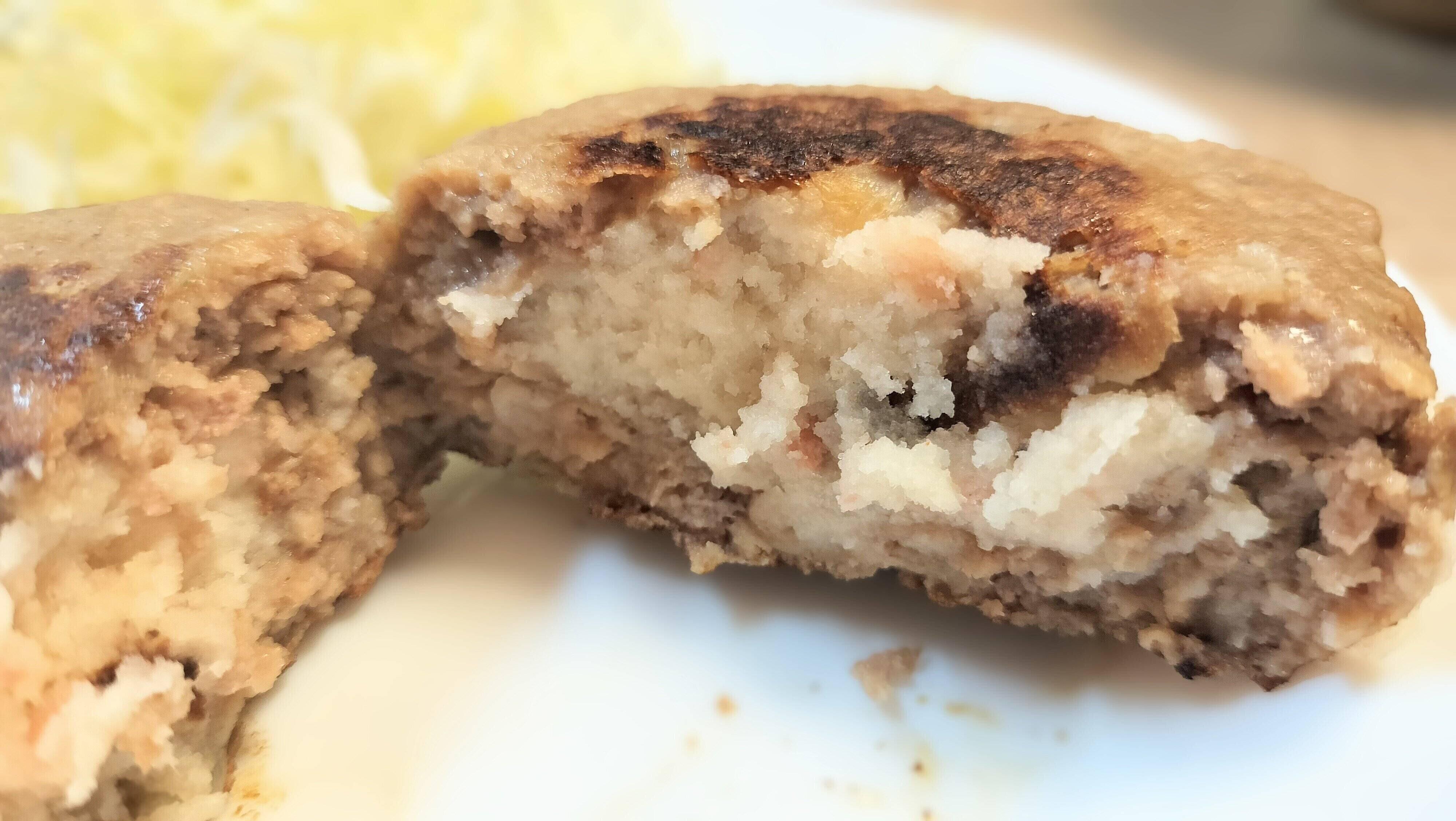 ポテトたっぷりハンバーグ