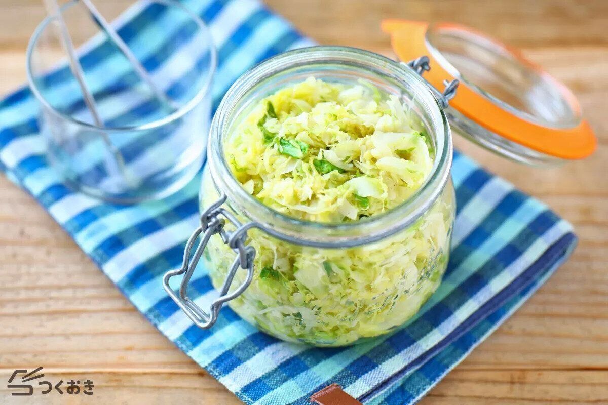 湯通しコンソメキャベツ