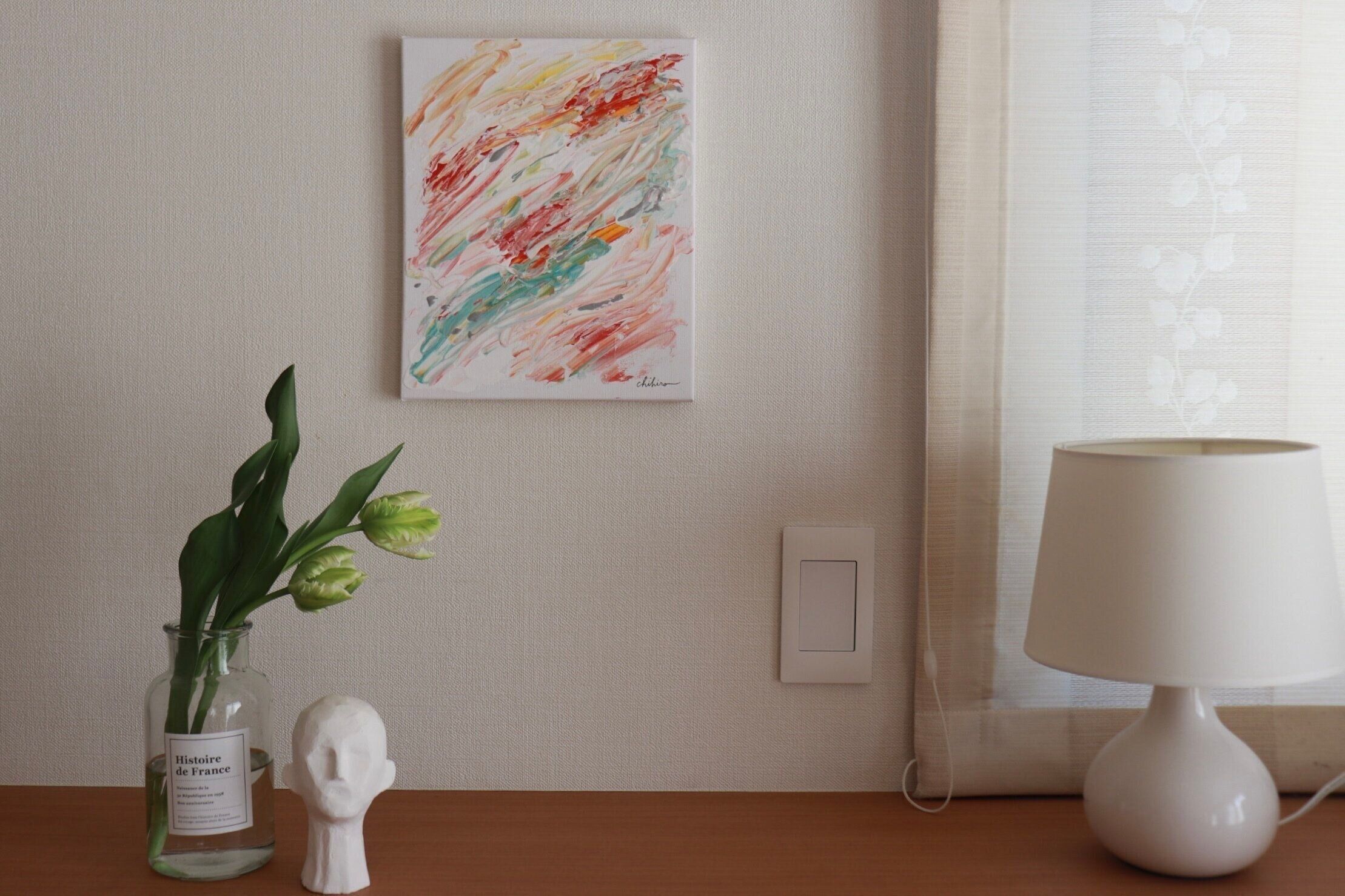 ダイソーグッズで作る！春気分インテリア