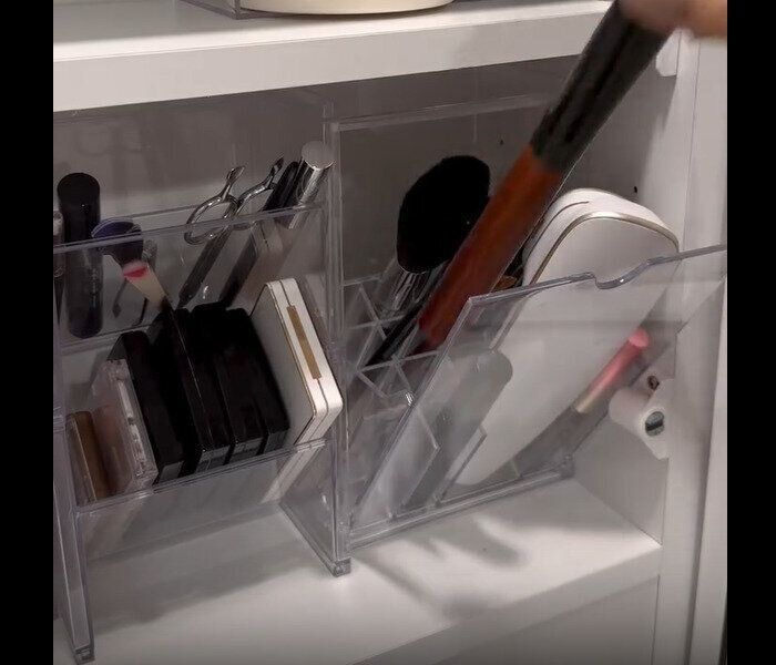 【ダイソー】ごちゃつきスッキリ！透明収納ケース