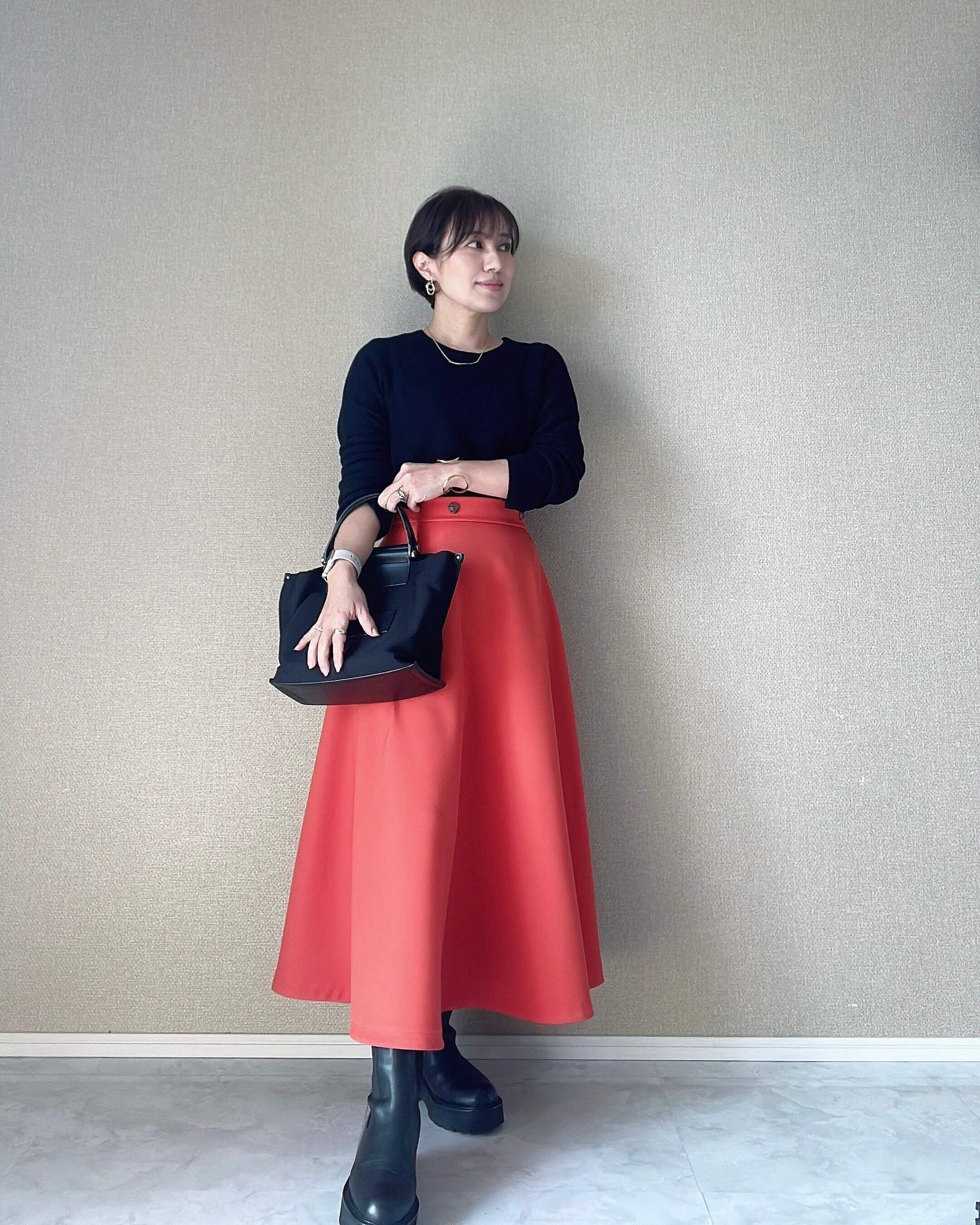 3Dニットクルーネックセーター