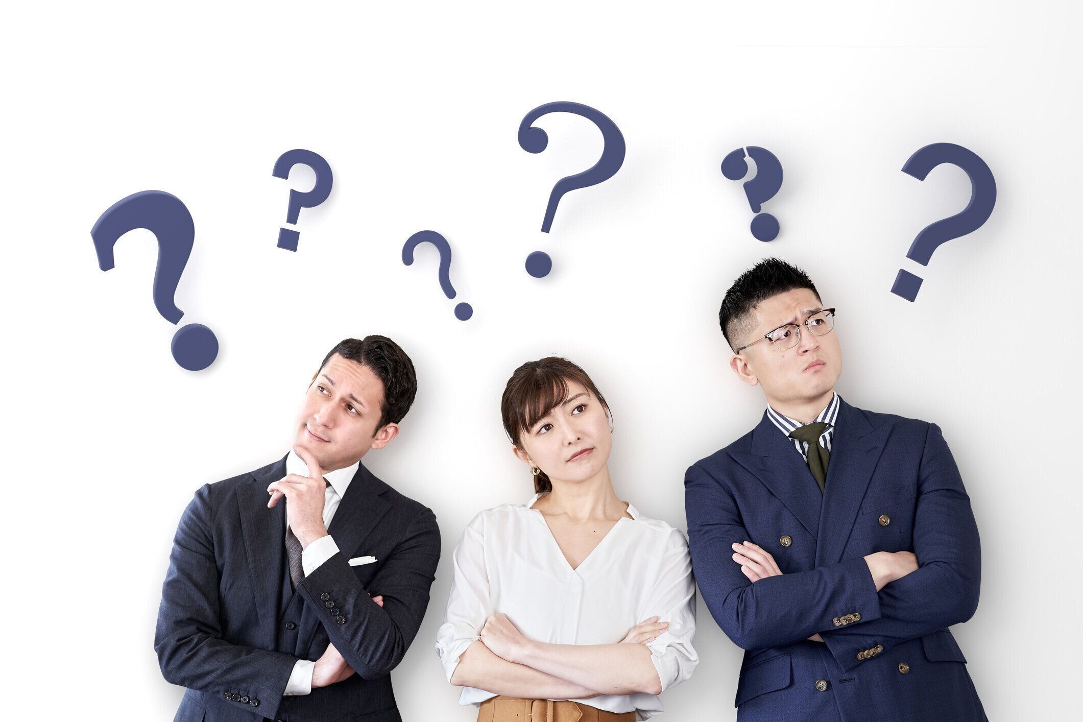 アジアとラテンのビジネスの人々を考える