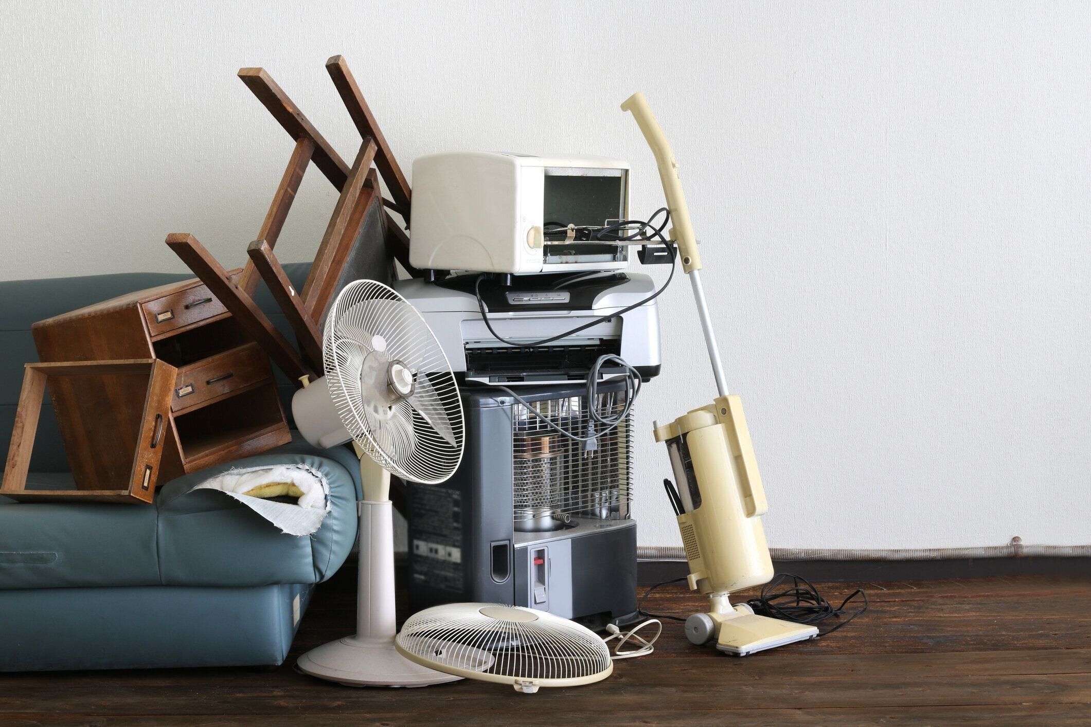 特大ゴミの集合写真