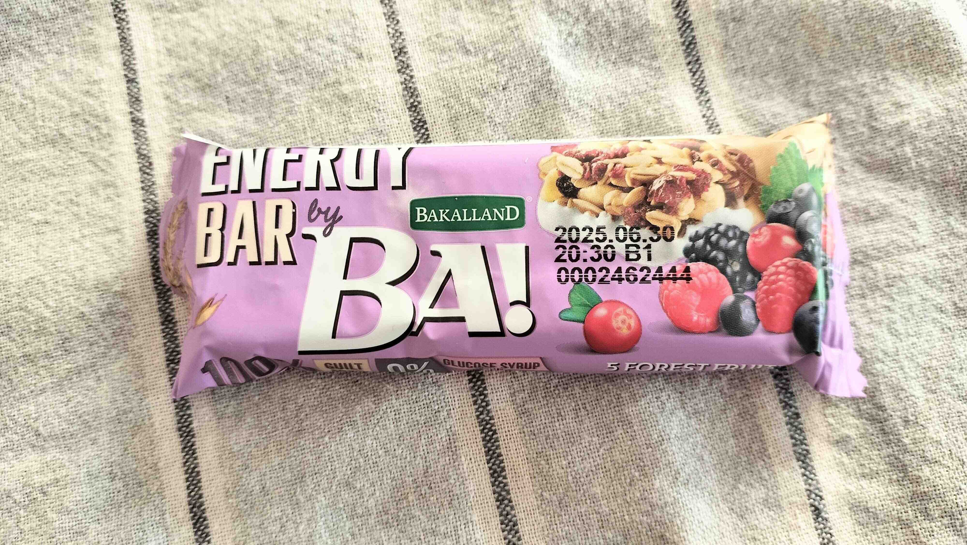 シリアルバー5種のフォレストベリー