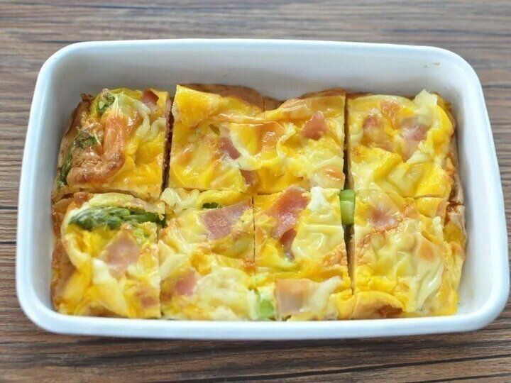 オープンオムレツ